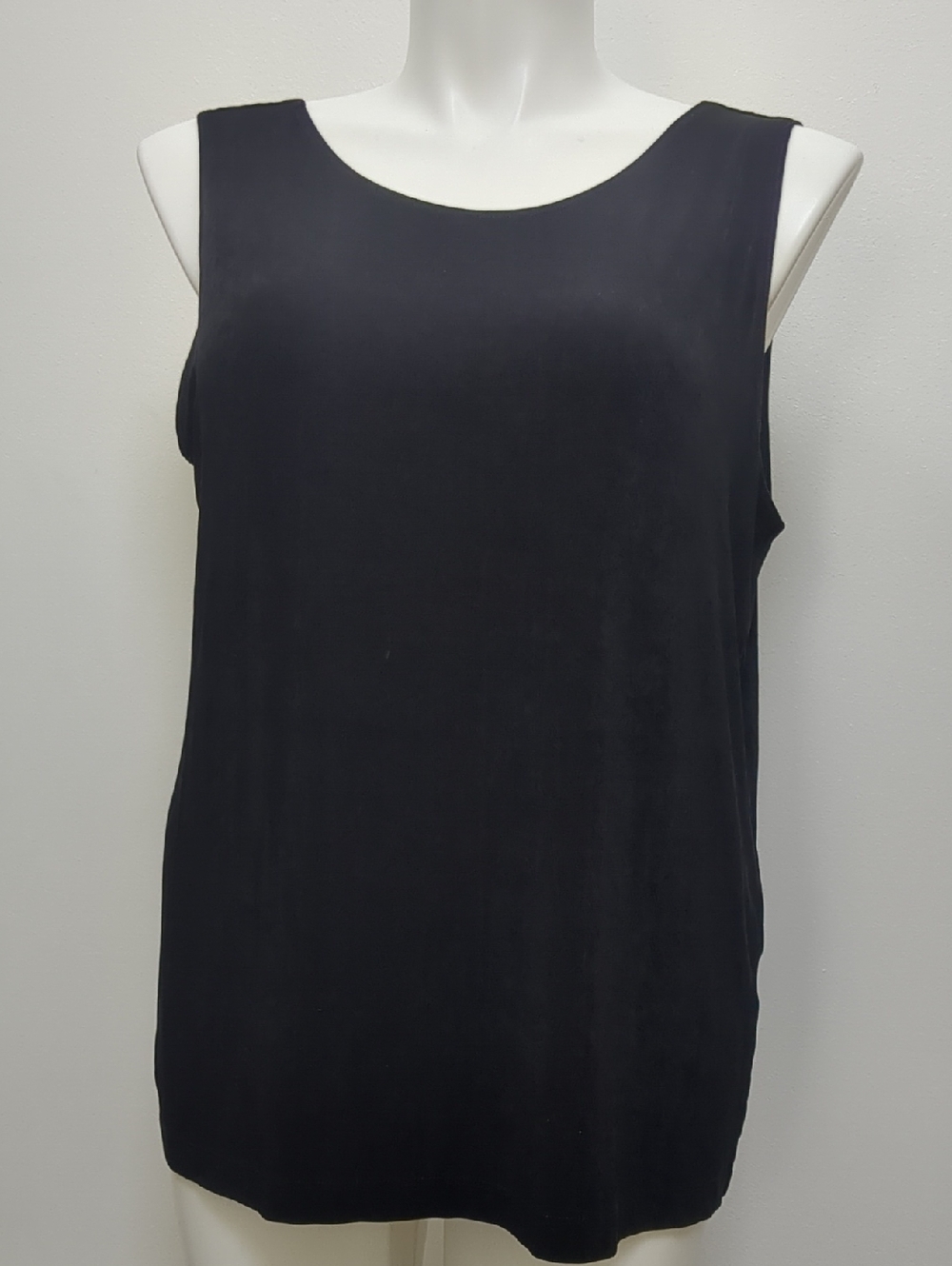 Chico’s travelers slinky Black Sleeveless Women's Tank Top size 4 (20)